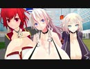 【MMD】夢盛りカルイアとオネで脱法ロック【爆乳】
