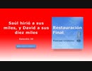 Saúl hirió a sus miles, y David a sus diez miles  (n° 20)