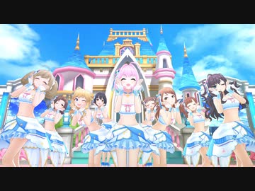 【デレステ9人ライブ】「Go Just Go!(GRAND MV)」(新衣装)【1080p60/4K HDRドットバイドット】