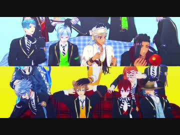 【MMDツイステ】ジベタトラベル!!!!!【二年vs三年】