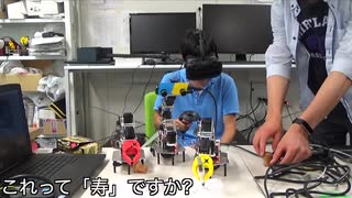 VRでロボットを操作する_文字書き編