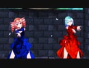 MMD【ロミオとシンデレラ】Tda式 重音テト 初音ミク Dress【TSUBAKI杯】【初音ミク誕生祭2020】