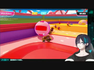 【黛灰】脊椎だけでFall Guysをやってみたらしい【切り抜き】