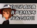 自己矛盾兄貴音声素材配布　反省会8枠目