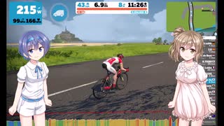 【Zwift】ささらとつづみのズイ活観戦動画 Part1