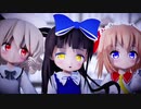 【東方MMD】　スキスキ絶頂症　　　るな・さにー・すたー