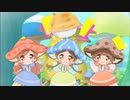 リルリルフェアリル～妖精のドア～　第33話　A「マッシュシスターズの姉妹ゲンカだに」B「トマトにキャロット、どうぞ召し上がれ」