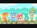 リルリルフェアリル～魔法の鏡～　第39話　A「ジャイアントNo.1(ナンバーワン)を決めろ！？」B「カブトとクワの、夢のゲーム！」