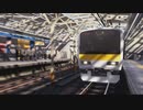 【電車でGO!!】朝の外堀。混雑状況を読む。【総武線】