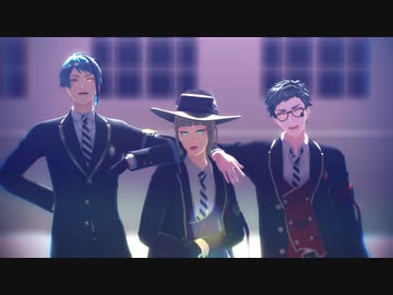 【MMDツイステ】jewel【ルーク・トレイ・ジェイド】