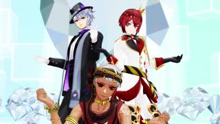 【ＭＭＤツイステ】2年寮長でjewel【リドル・アズール・カリム】