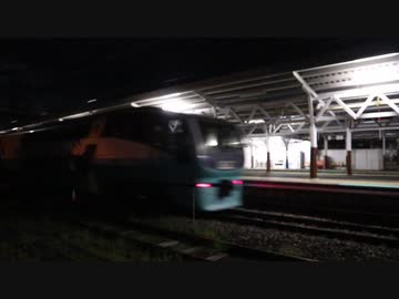 EF64形1000番代+251系RE-4編成　配9439レ　岡谷通過