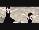 【MMD】お芋さんちの白雪さんと初雪さんに空色町の河川敷で踊って頂きました【有頂天ビバーチェ】
