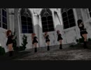 【MMD艦これ】廃教会で白露型姉5姉妹にLove∞Destinyを踊ってもらったよ♪