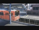 【電車でGO!!】街に煌めくバーミリオン。【大阪環状線】