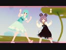 【東方MMD】小傘とナズーリンのdrop pop candy