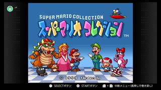 [m1r1]スーパーマリオコレクション　初代マリオを通常プレイPart1(9.4ニコ生から)