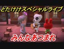 あつまれどうぶつの森　とたけけスペシャルライブ！みんなあつまれを聞いてみよう！曲貰える！？　【あつ森】