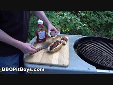 ベーコンラップドバーガードッグ