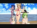 【東方MMD第1部】豪族組と9月の海2020【水着回】