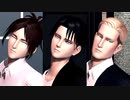 【進撃のMMD】テレワークな幹部たちで【Gimme×Gimme】