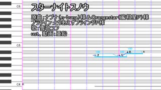 【転載】【UTAUカバー】スターナイトスノウ【雪歌ユフ】