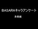 BASARAアンケート　身長編