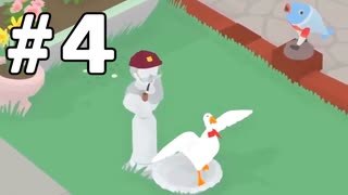 #4【生放送動画】いたずらガチョウ【Untitled Goose Game】
