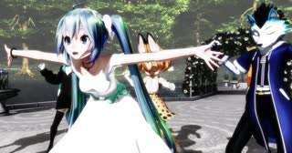 【MMD】ビバハピ（リメイク版）／みんな集まってビバハッピー！！