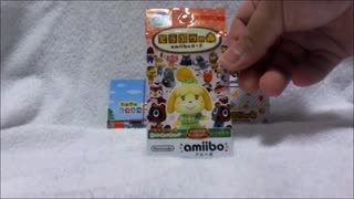 どうぶつの森のamiiboカードを開封してみた その3