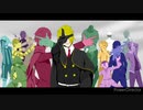【手書き】人間擬達の人文主義【w/r/w/r/d】