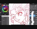 【企画用】竈門炭治郎メイキング〜下描き＆線画編〜【鬼滅の刃】