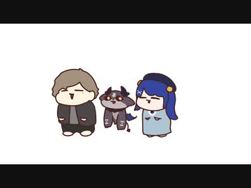 【手描き】何でだろうな三人【叶&amp;でびでび・でびる&amp;天宮こころ】