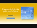 El amor definirá tu autoridad eterna (n°36)