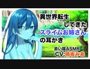 【スライム音】異世界転生してきたスライムお姉さんの耳かき【ASMR】CV 鳴坂みあ Slime sister's earpick reincarnated from another world