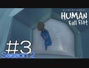 【実況】ぼっち、氷の世界へ。 #3【Human Fall Flat】