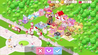 【ハローキティワールド2】レベル23→24攻略★プレイ動画【Hello Kitty World 2】