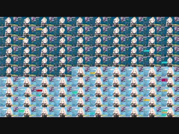 【フリージア耐久】（修正版）町田ちまの100フリージアを重ねてみた【町田ちま/にじさんじ切り抜き】