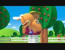 ポータウンのなかまたち　#17～#18　りんごのしゅうかく／うえへ、したへ