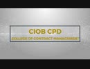 CIOB CPD