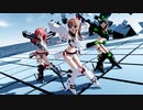 【MMD】らぶ式Saya・Rouge・Lioで『Lamb.』1080p