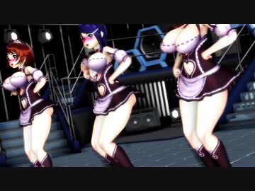 【im@sDSフェスタ11th】ディアリースターズが『おちゃめ機能』で吹っ切れてみた【MMD】