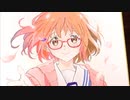 Drawing Mirai Kuriyama 【境界の彼方】栗山未来を色鉛筆で描く