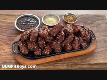 スモーキーフライドスペアリブ