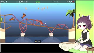 【Poly Bridge 2】橋を架ける少女きりたん　Part.12.34 ウィークリーチャレンジ２週目【東北きりたん実況】