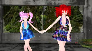 【MMD】バイオレンストリガー【重音テト　小春音アミ】