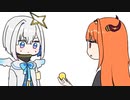 【切り抜き漫画】部屋が真っ暗でかわいそうなかなたに電球をあげた話【桐生ココ/天音かなた】