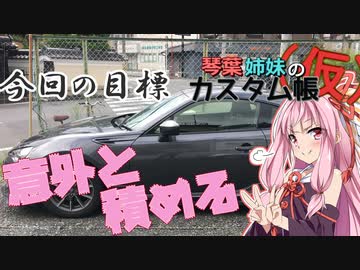 [トヨタ 86]琴葉姉妹のカスタム帳（仮）part6「意外と積める」