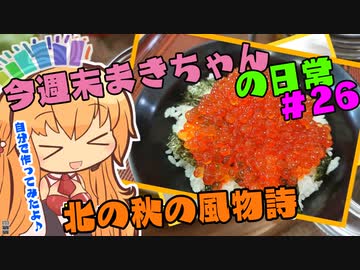 今週末まきちゃんの日常【飯テロ】26