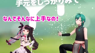 乳搾りでセンシティブな声を出す夜見れなと緑仙【にじさんじ切り抜き】